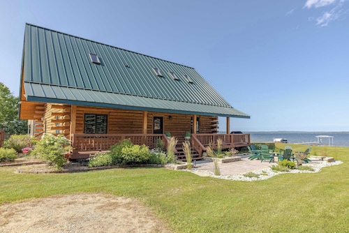 Fall on Big Manistique | Dock, Firepit, Sleeps 8