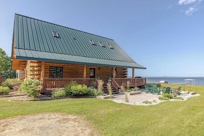 Fall on Big Manistique | Dock, Firepit, Sleeps 8