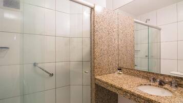 Hair dryer, towels