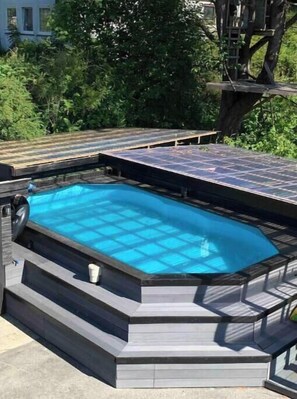 Pool - Penthouse near downtown, with a jacuzzi and a swimming pool (Kristiansand)