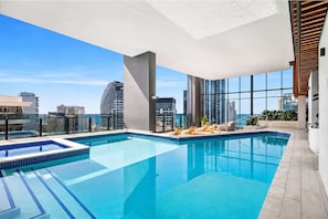 Pool - Horizon Haven - Panoramic Ocean Views (Broadbeach)