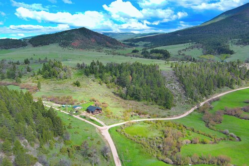 A remote private mountain retreat complete with a 4WD 4 seat side by side