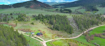 A remote private mountain retreat complete with a 4WD 4 seat side by side