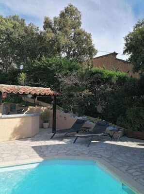 Pool - 800 meters from the sea in Les Issambres (Roquebrune-sur-Argens)