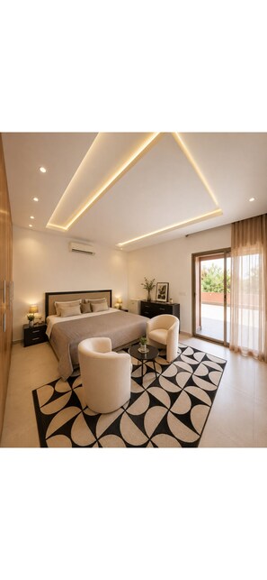 3 bedrooms, in-room safe, iron/ironing board, WiFi (free) - Golden Oasis Villa (Marrakesh-Safi)