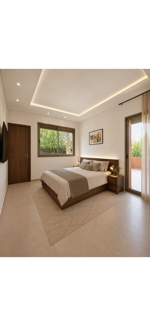 3 bedrooms, in-room safe, iron/ironing board, WiFi (free) - Golden Oasis Villa (Marrakesh-Safi)