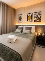 Comfort Apartment, Balcony, Beach View | Blackout curtains, iron/ironing board, free WiFi