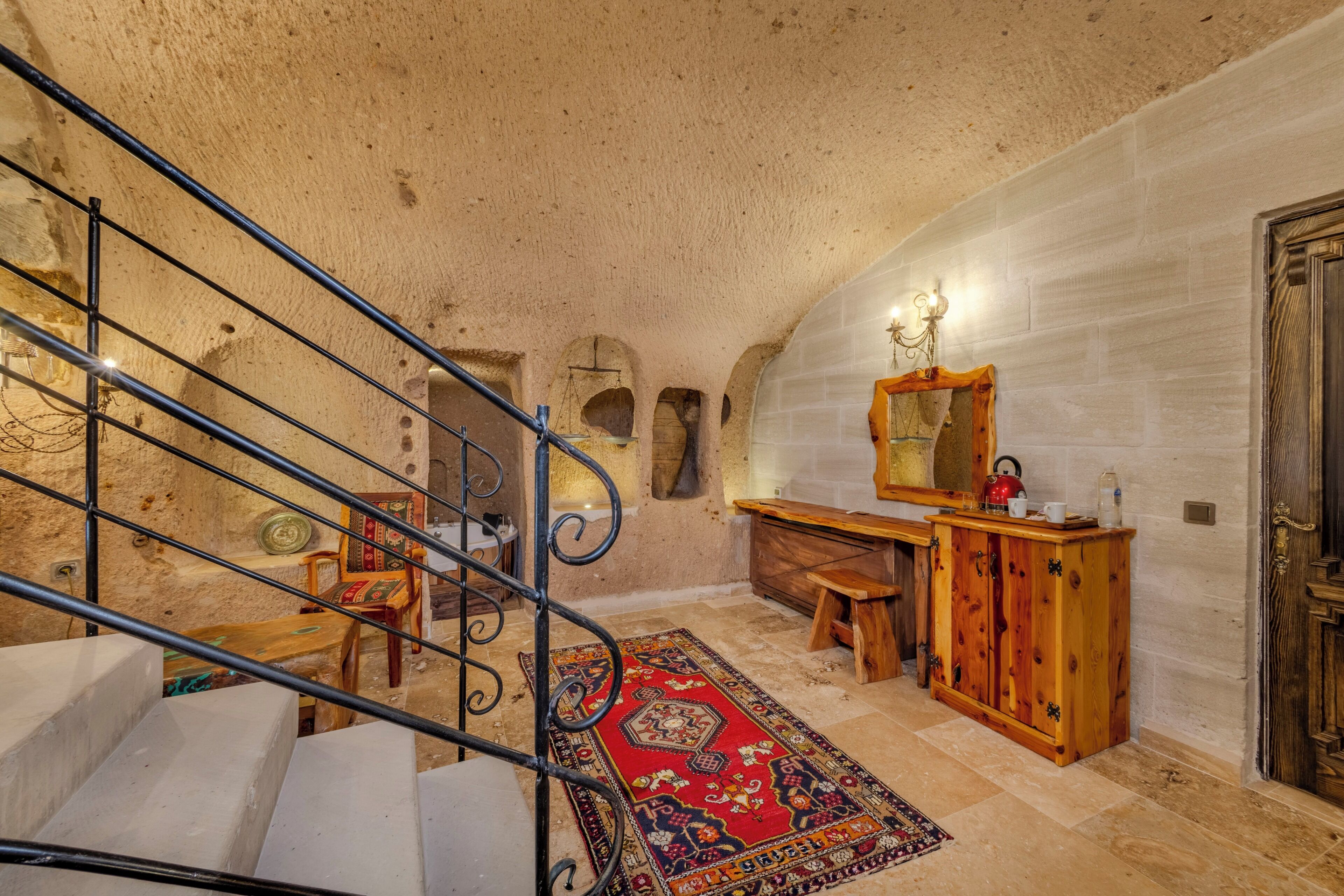 Exclusive-Suite, Blick auf den Innenhof | Innenbereich