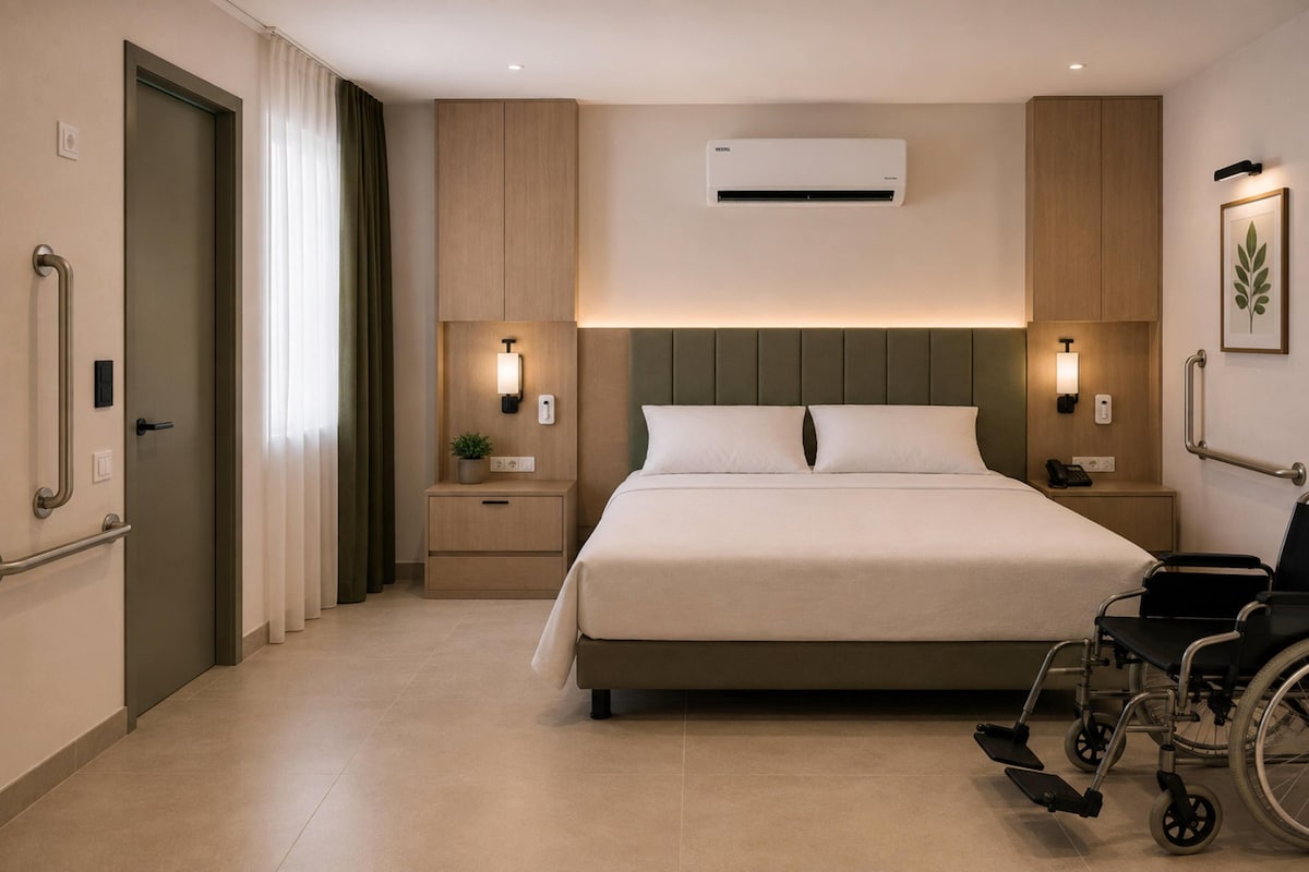 Suite, 1 llit doble, accessible
