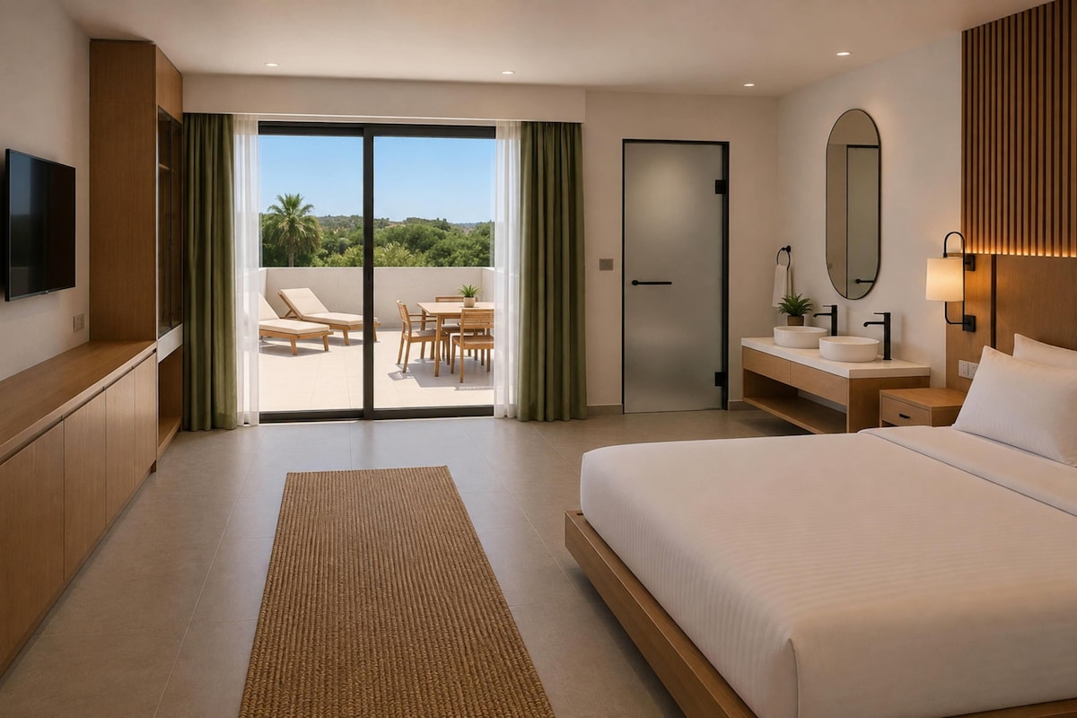 Suite prèmium, 1 llit doble, terrassa