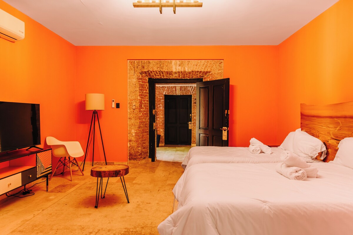 Comfort Quadruple Room | Blackout drapes, soundproofing, iron/ironing board (on request)