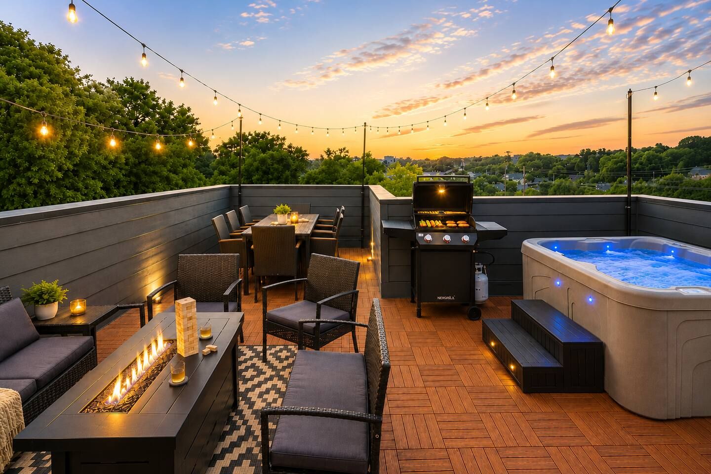Outdoor dining