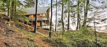 Adventure Awaits at this Oceanfront Cabin with Stunning Views and Beach Access