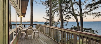 Adventure Awaits at this Oceanfront Cabin with Stunning Views and Beach Access