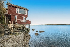 Exterior - Waterfront Family Friendly Home with Bay Views, Firepit, Deck, & Fireplace (Coupeville)