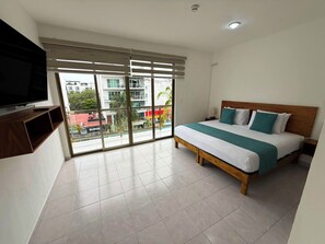 Monolocale Deluxe, balcone