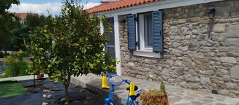 Holiday Home 'Lilly Of Lemnos' with Shared Terrace, Private Garden and Air Conditioning