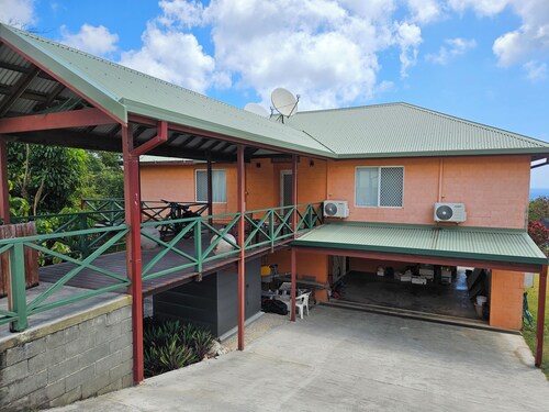 Getaway home on Christmas Island with large outdoor decks and ocean views