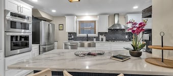 Como Lake Park Retreat | Hot Tub + Designer Home