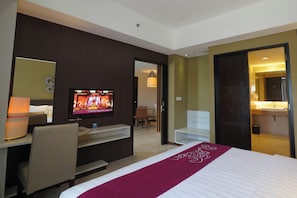 Phòng Suite Executive, ban công, quang cảnh vườn | Két bảo mật tại phòng, phòng cách âm 