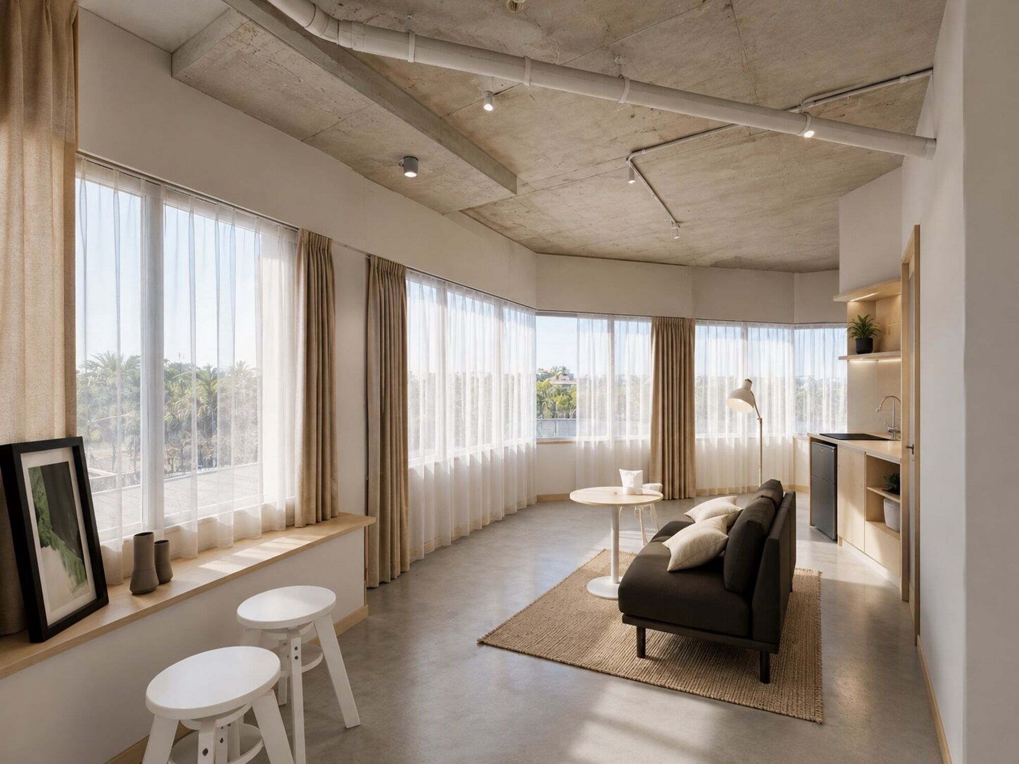 TV, offices