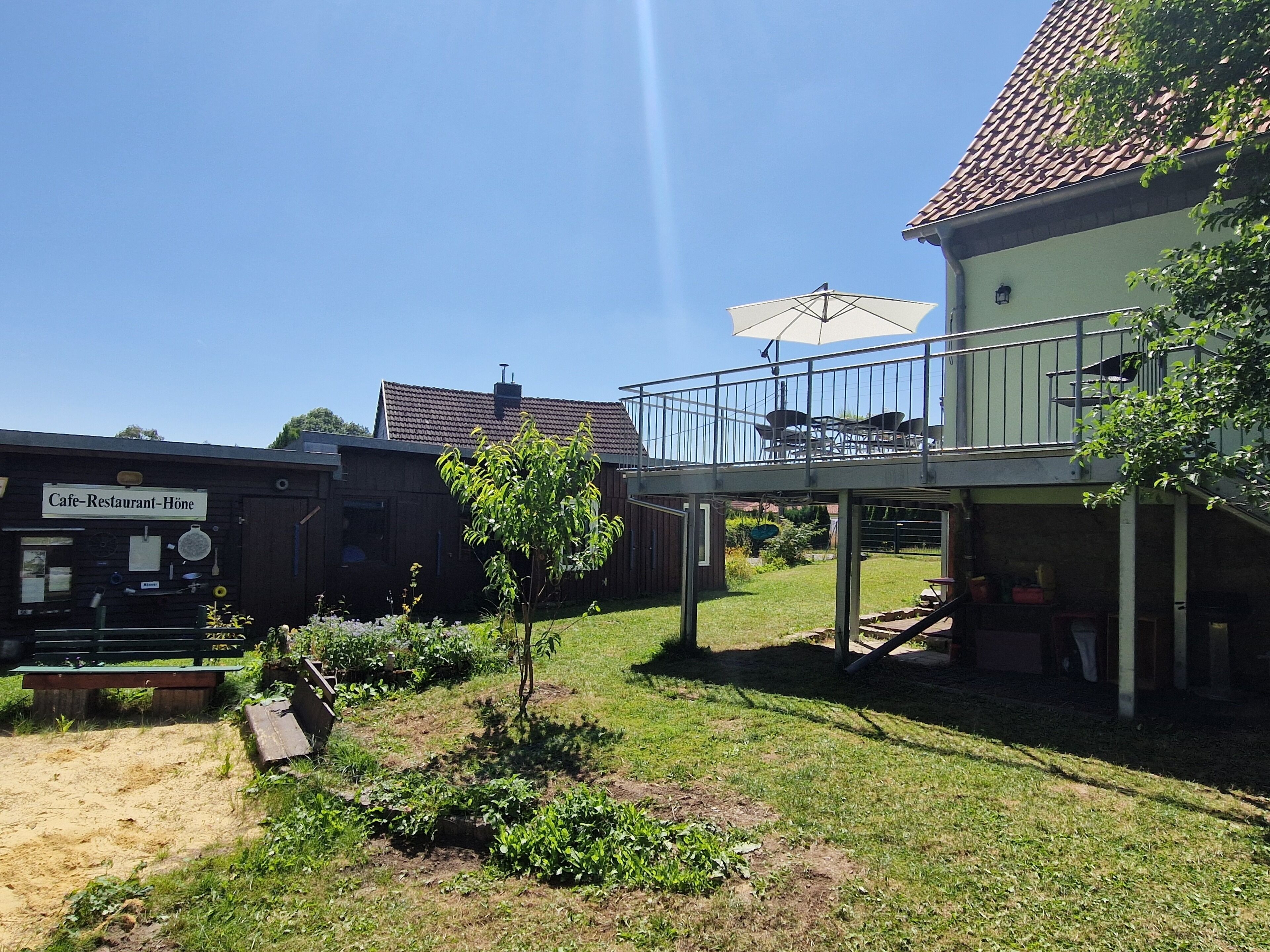 Overnattingsstedets uteområder
