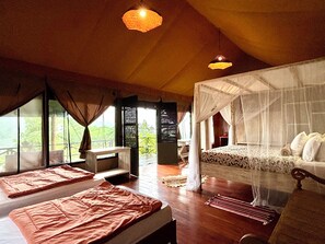 Room - Family Tent for 2 Adult + 3 Children, Jatiluwih, Rainforest and Mountain View (Kabupaten Tabanan)