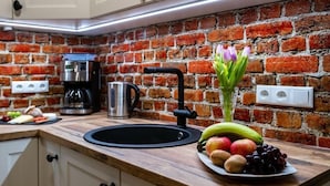 Private kitchen - Holiday apartment with 1 bedroom (Twistetal-Ober Waroldern)
