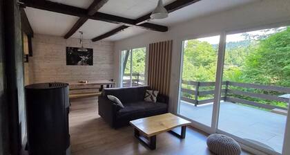 Mountain chalet—a 10-minute walk from the slopes in the heart of the forest.