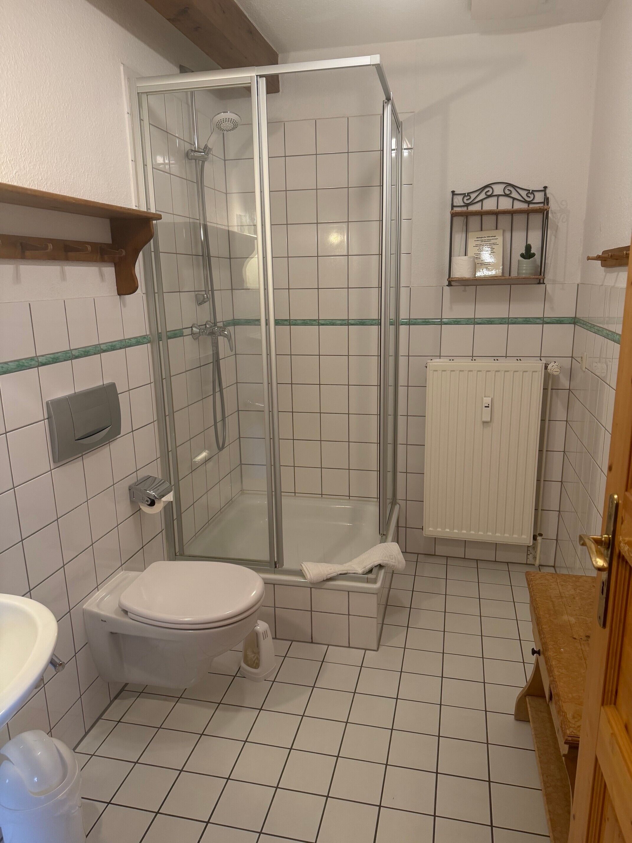 Dusche, Handtücher