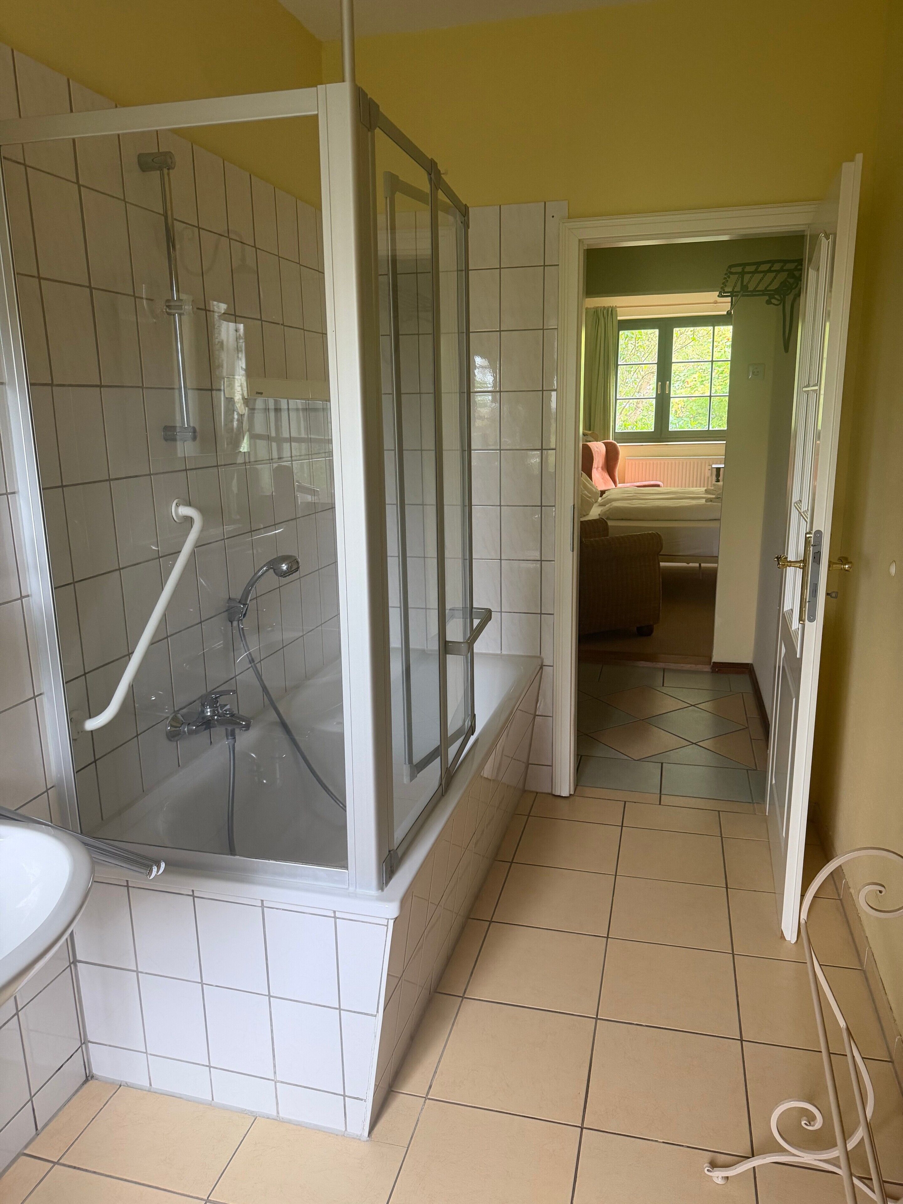 Dusche, Handtücher