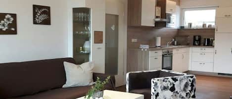 Smart TV, DVD player, books