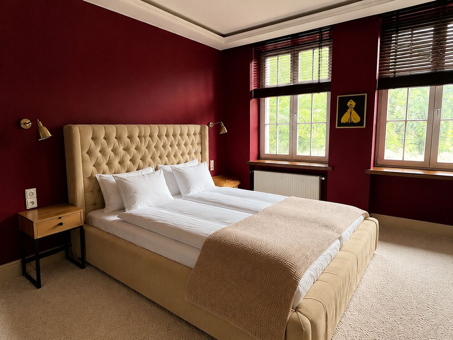 Deluxe-Apartment, 2 Schlafzimmer, Badewanne | Hochwertige Bettwaren, Bügeleisen/Bügelbrett, kostenloses WLAN