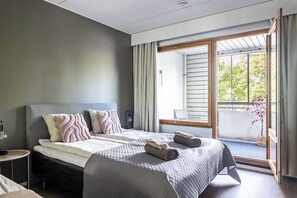 Superior-Apartment, Stadtblick