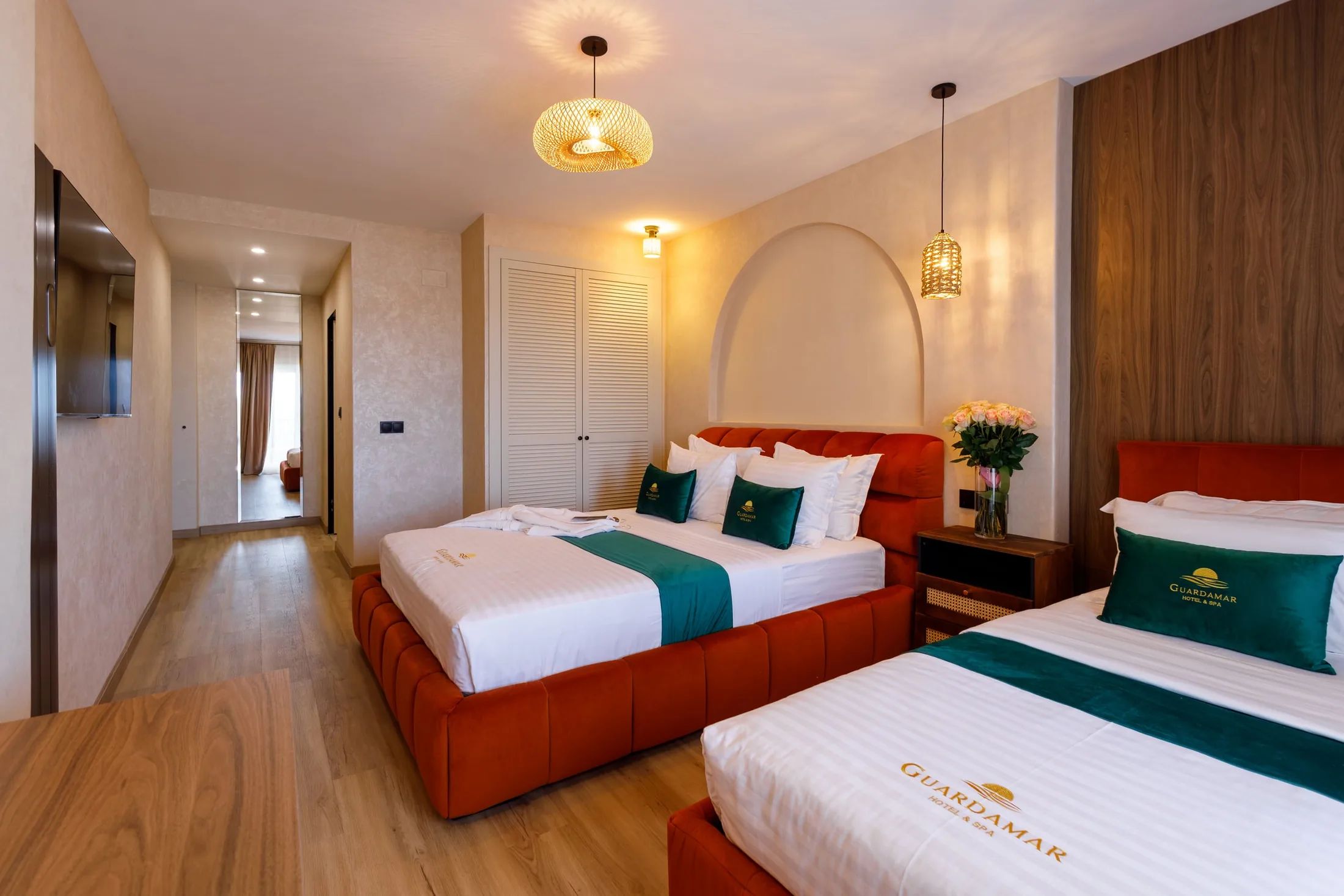 Junior Suite, Balcony, Sea View | Desk
