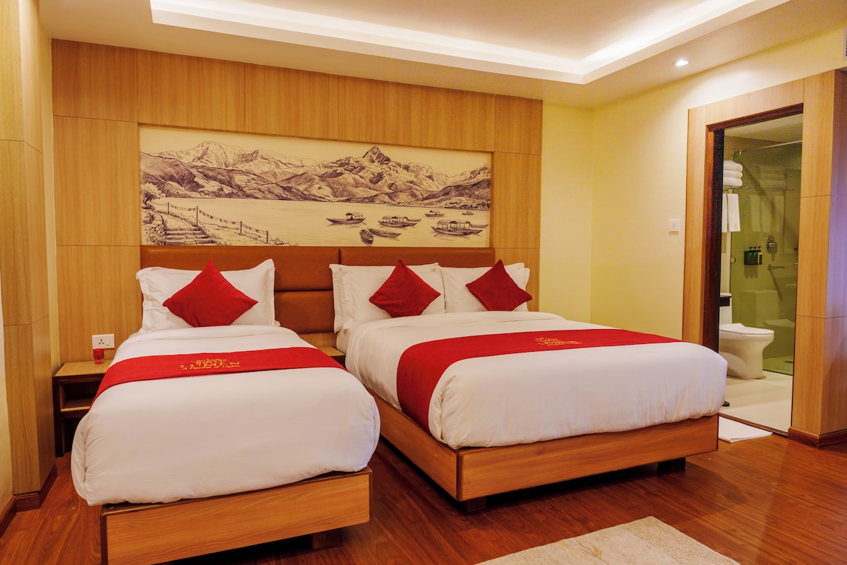 Family Suite, Lake View | Down comforters, memory foam beds, minibar, in-room safe