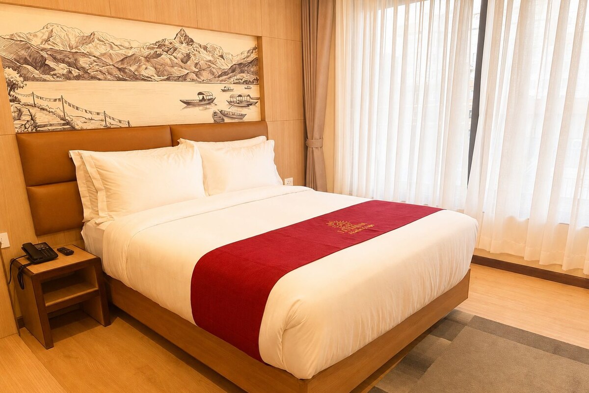 Down comforters, memory foam beds, minibar, in-room safe