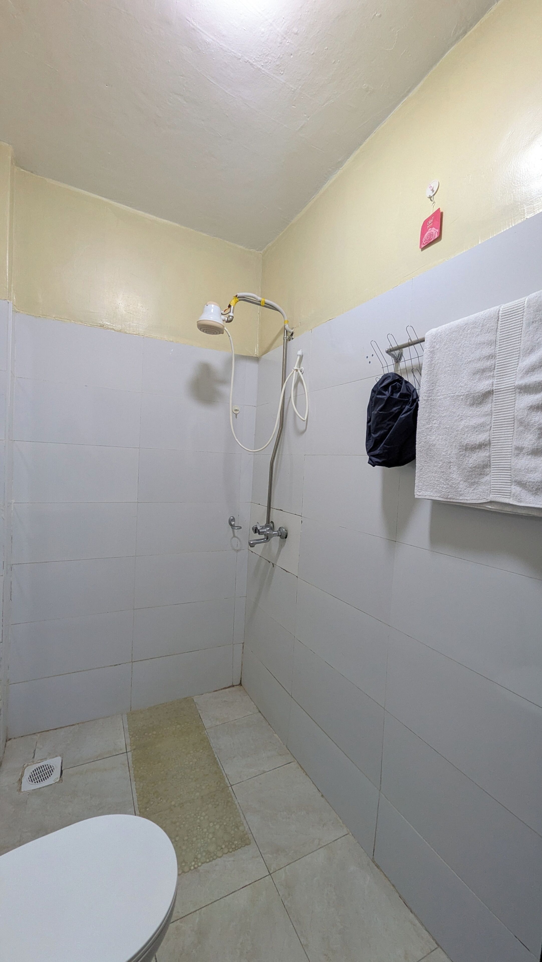 Towels, soap, toilet paper