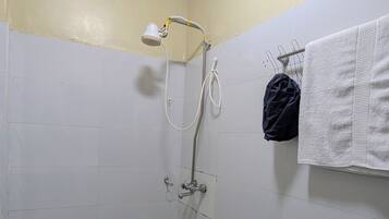 Towels, soap, toilet paper