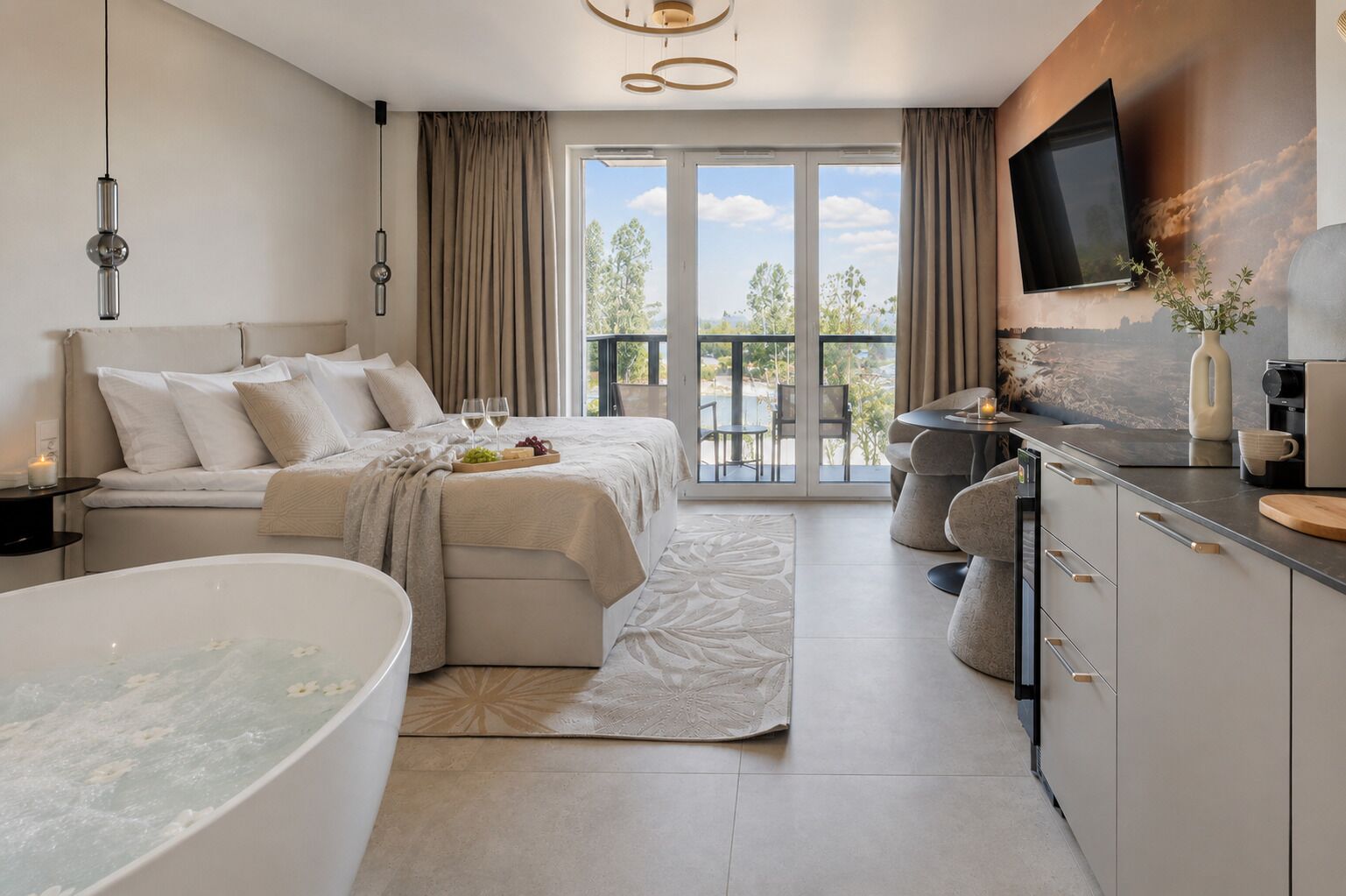 Deluxe Studio Suite, Balcony