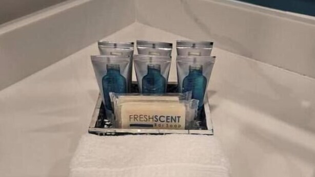 Bathroom amenities - Spectacular Apt With Beach View (Carolina)