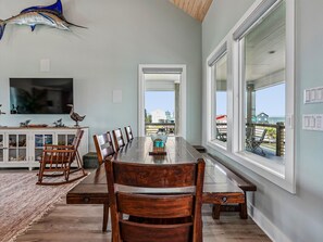 Dining - Limehouse | Gorgeous Canal Front Home + Dock! (Rockport)