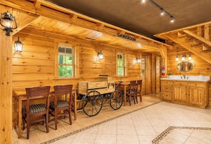 Interior - 5 King Bedroom Mtn Lodge Hot Tub, Yard, & Games (Sevierville)