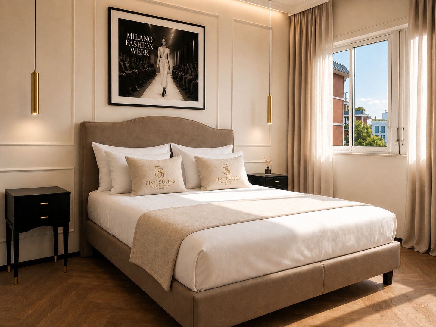 1 chambre, couette en duvet d'oie, bureau
