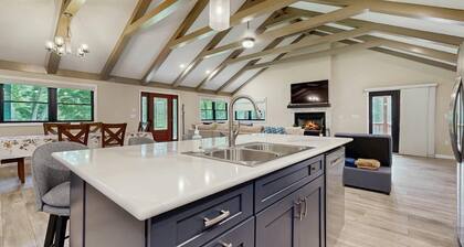 Cozy Creekside Retreat with Screened Porch & Outdoor Grill