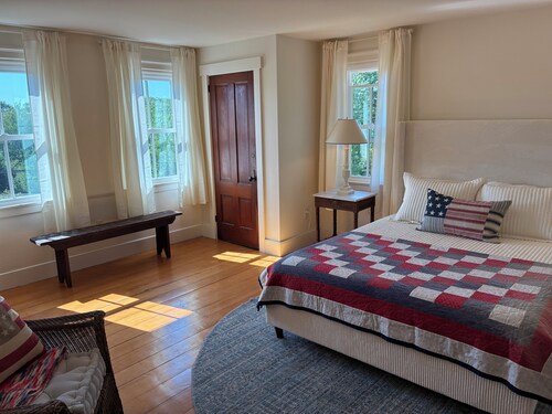 Historic Kenniston Hill House Boothbay, Maine- A renovated Vintage Maine Home