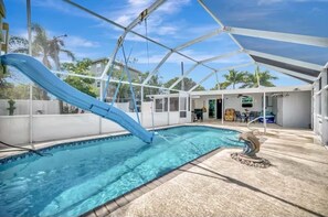 Pool - Waterfront paradise with pool,Private dock and fishing pier. Complete renovation (Tice)