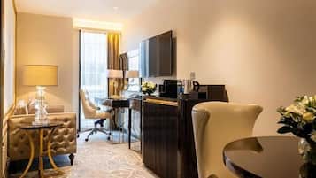 Bedroom. Interior and views may vary based on location and availability