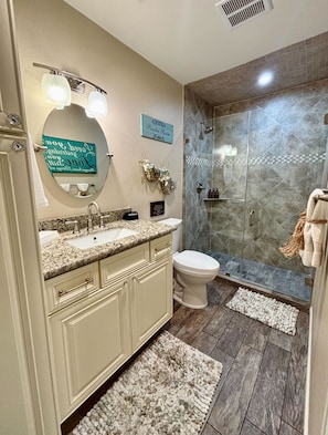 Casa de campo, 2 habitaciones, vista al viñedo | Baño