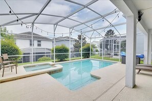Pool - Enchanting 6BR Vacation Home w/Pool @Championsgate (Davenport)